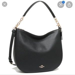 Coach Elle Hobo- Black